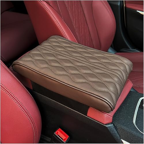 Miniatura 1 de Kewucn Cojín para consola central de automóvil, 13 x 8.3 pulgadas, cómodo cojín de microfibra de cuero y espuma viscoelástica, protector universal