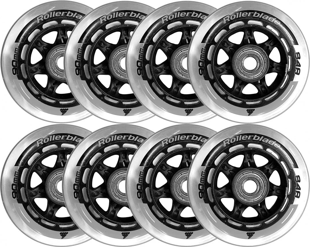 Rollerblade Unisex - Adulti 80/82A PACK+SG7+8MMSP (8PCS) Wheels