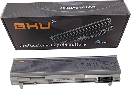 Miniatura 7 de GHU Batería de 58 Wh compatible con laptops Dell Latitude E5400 E5410 E5500 E5510 de repuesto para el número de pieza RM661 KM970 RM649 MT322 PW640