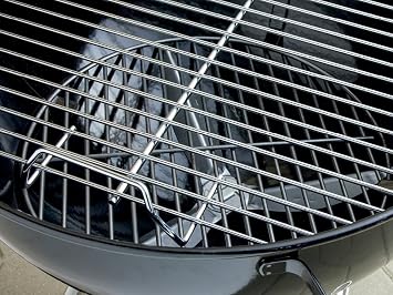 Weber Original Kettle Charcoal Grill, 22-Inch, Black Classic Outdoor BBQ Grill with OneTouchTM Cleaning System & Precise Temperature Control Dampers