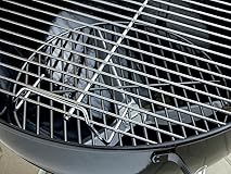 Weber Original Kettle Charcoal Grill, 18-Inch, Black – Classic Outdoor BBQ Grill with One‑Touch™ Cleaning System & Precise Temperature Control Dampers