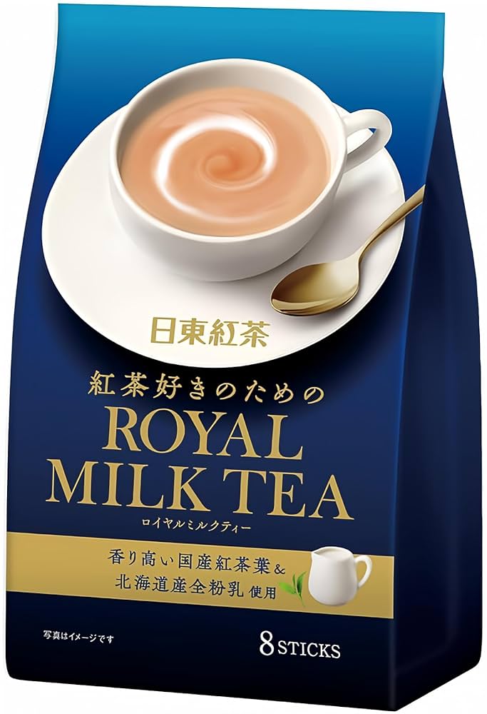 Amazon.com : Nittoh Tea Royal Milk Tea 8 sticks : Grocery
