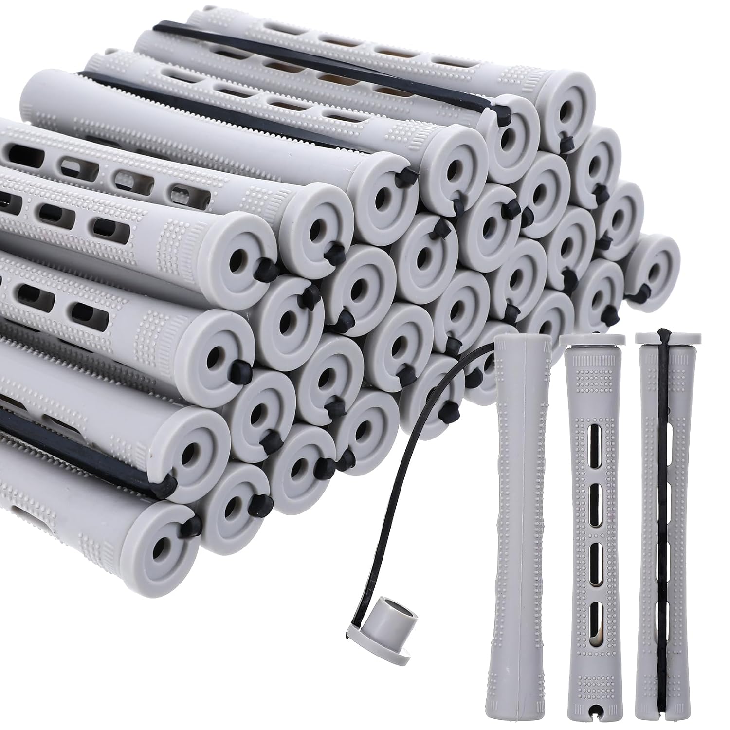 Amazon.com : Classicseali 30PCS Perm Rollers, Perm Rods for Locs,Small ...