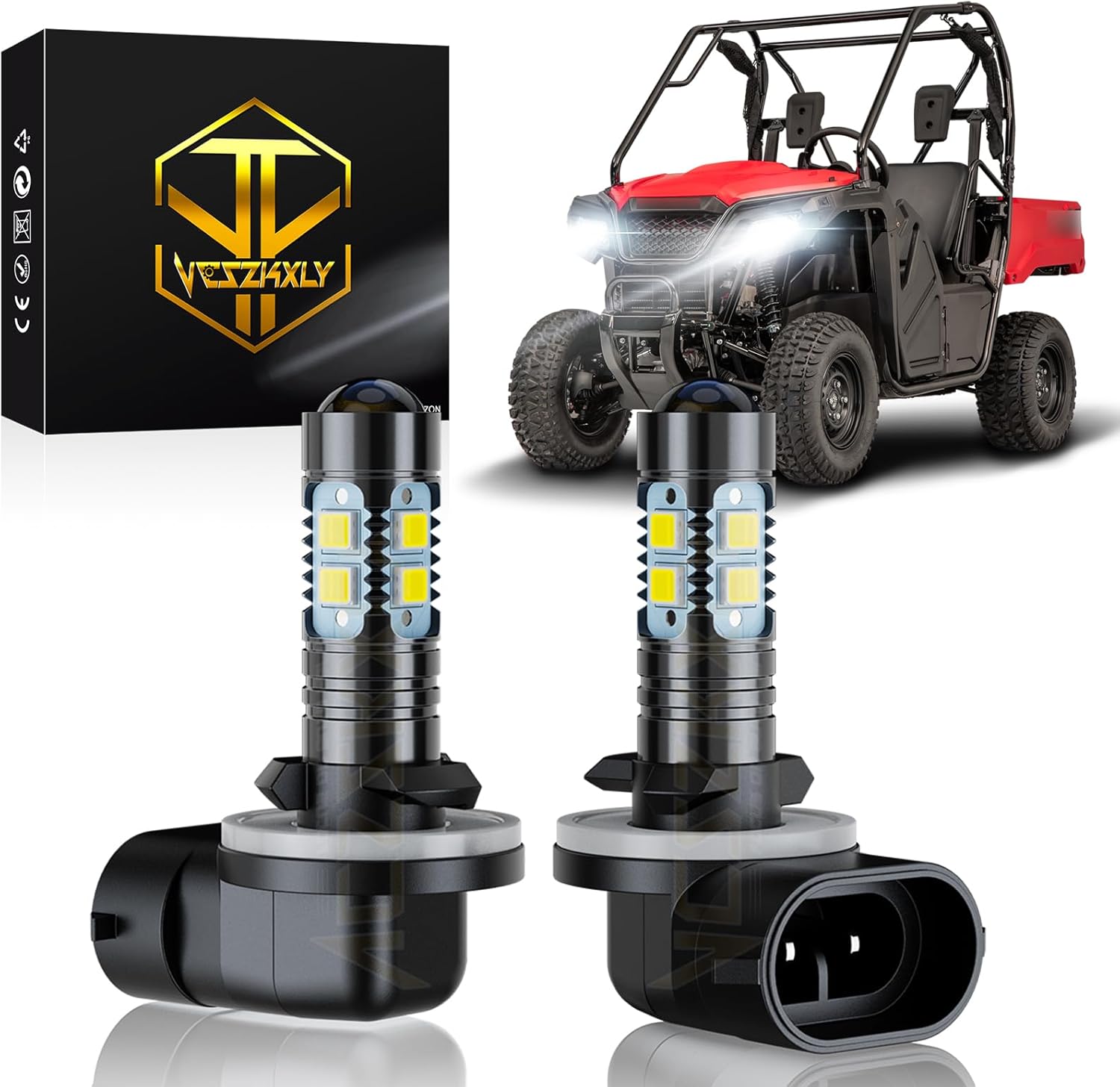 For Honda Pioneer 500 700 2014-2021 LED Bulbs Headlights Lights - Foto 5