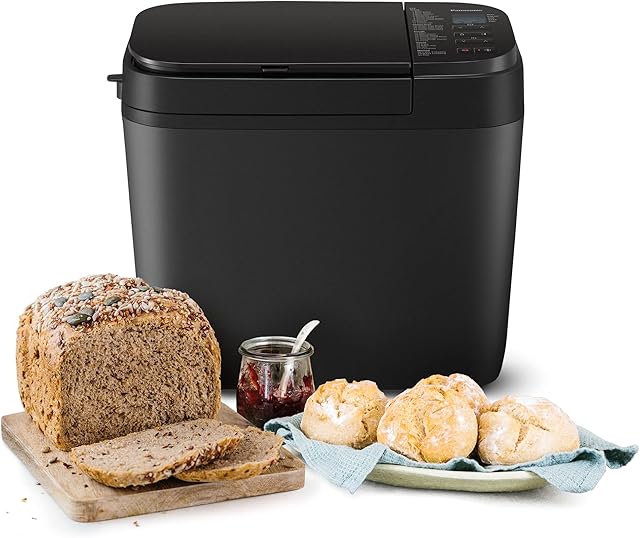 Panasonic SD-R2530KXC Automatic Breadmaker with nut dispensers and gluten free programmes Black