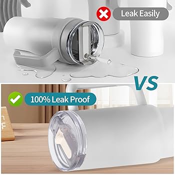 Aazon.co | 2 Pack 40 Oz Tubler Flip Straw Lid Replaceent Fit For Stanley Quencher, Spill