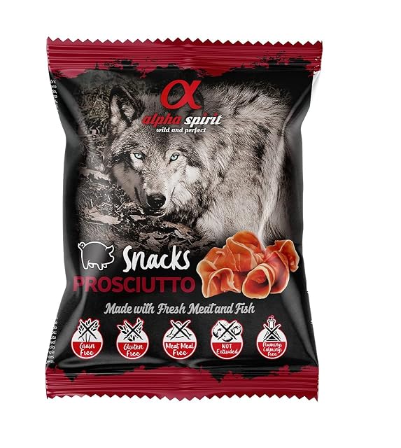 ALPHA SPIRIT Canine Jamon Snacks 24X50GRS
