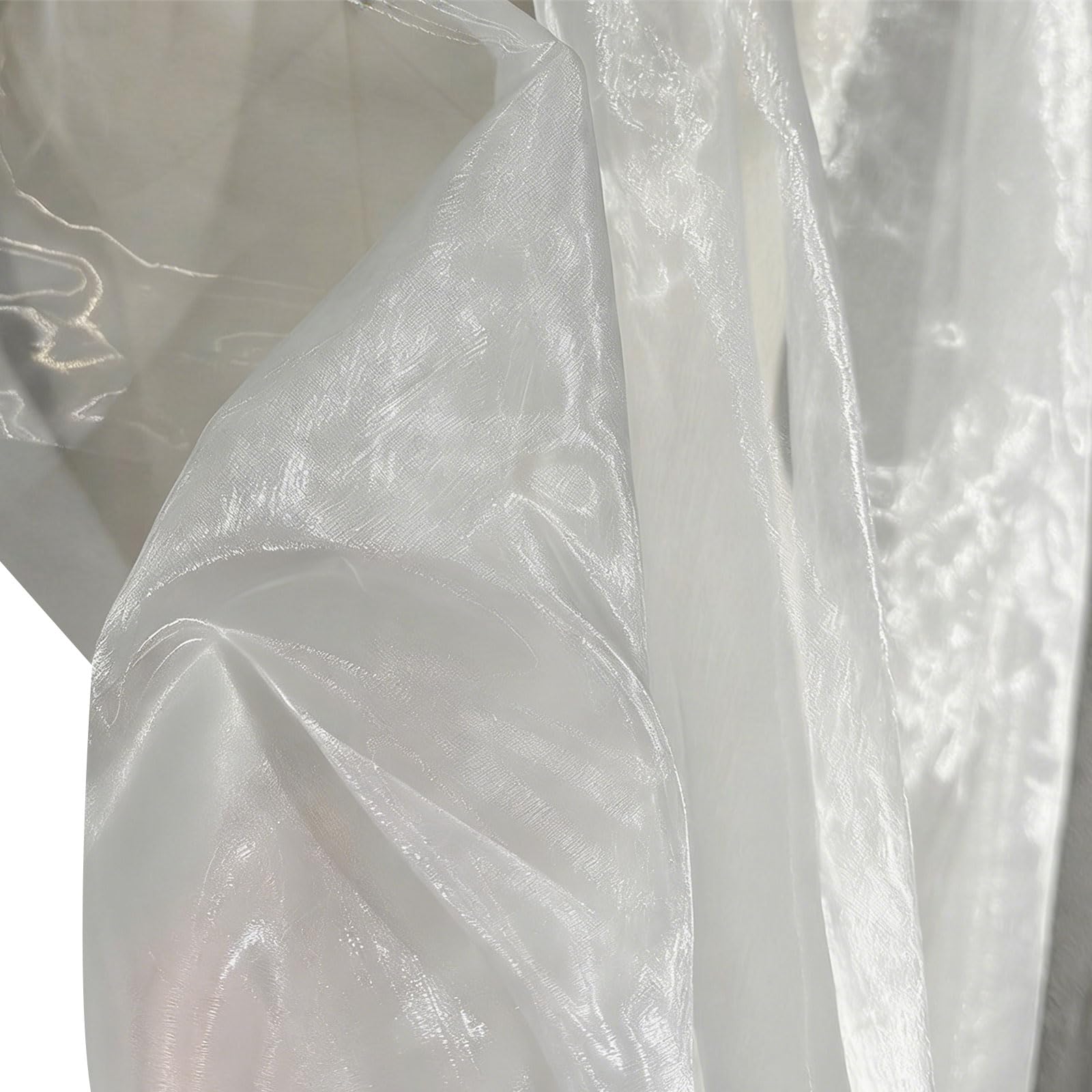 ZEPFJHE Portable Breathable Metallic Sheer Cloth Ideal for Craft Projects Craft Supplies