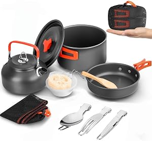 Aandyou Camping Cookware Kit