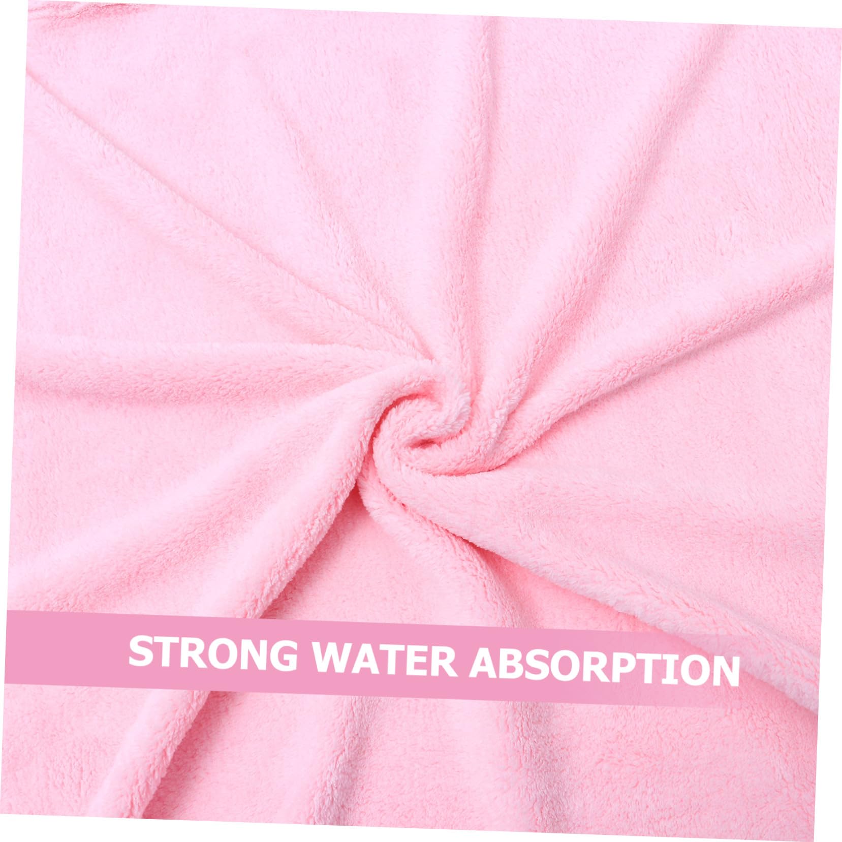 Kinder Badetuch Atmungsaktives und Hautfreundliches Kapuzenbadetuch mit Kapuze und Niedlichem Cartoon Design 70x140cm aus Polyester und Chinlon Rosa für Babys und Kinder