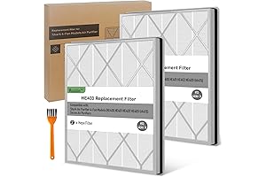 Shark H3400 Replacement Filter - 2 Pack HE401 Filters for Shark Air...