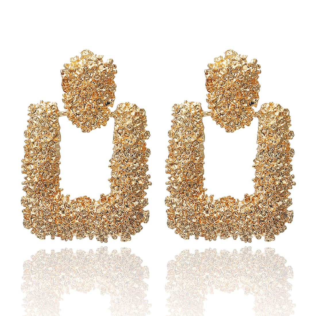 Jewels Galaxy Gorgeous Handcrafted Geometric Dangle Earrings For Women/Girls (Rose Gold) (CT-ERG-45088) (B07VX75W9P) Amazon Price History, Amazon Price Tracker