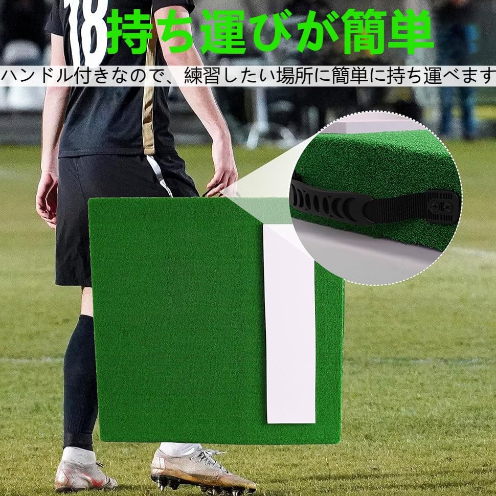 野球 投球練習用 ポータブルマウンド 人工芝 ピッチャープレート付き