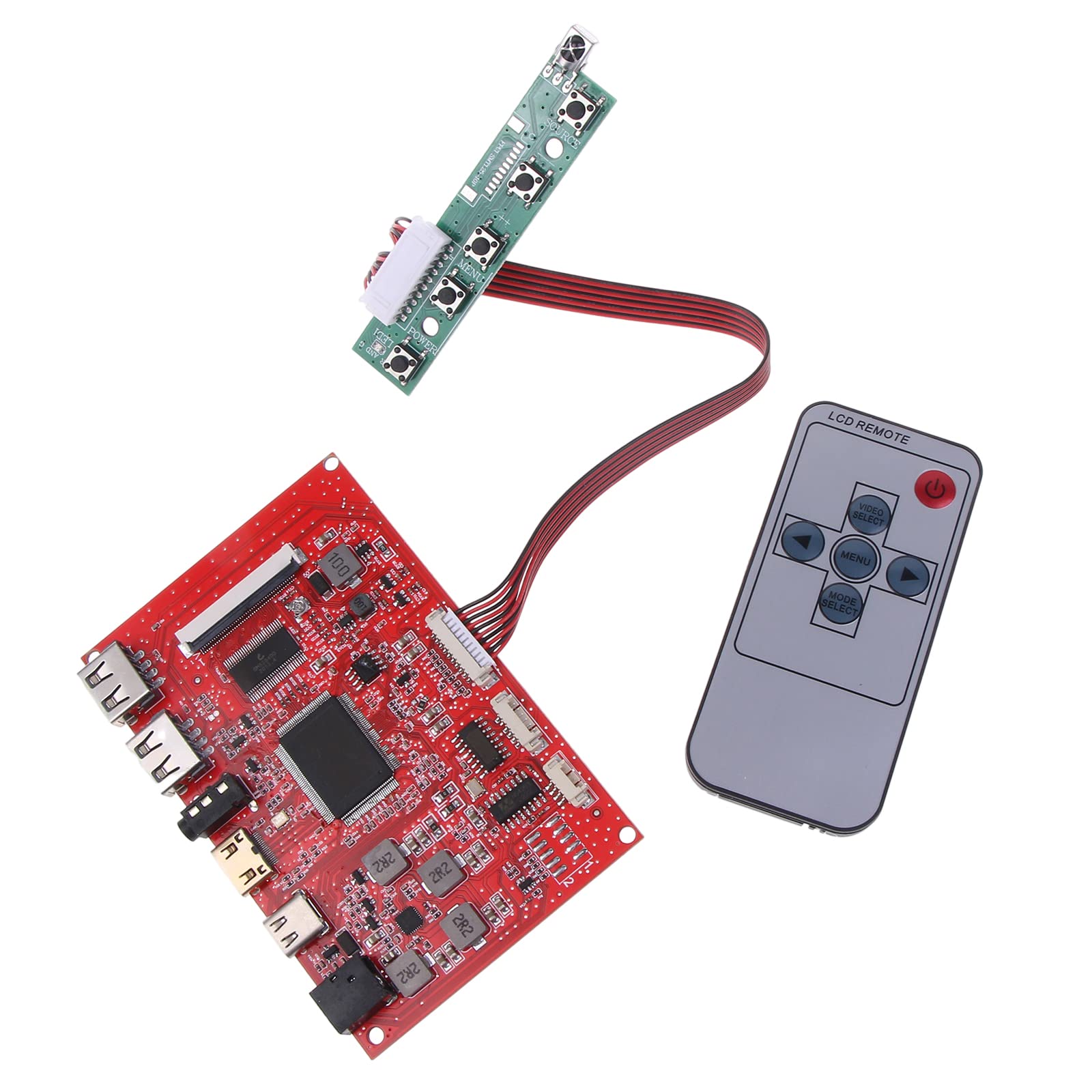 6.5" 7" 8" 9" Type-c to 50pin LCD Screen Driver Board Game Controller Driver Board Headphone Output Game Controller LCD Driver Board