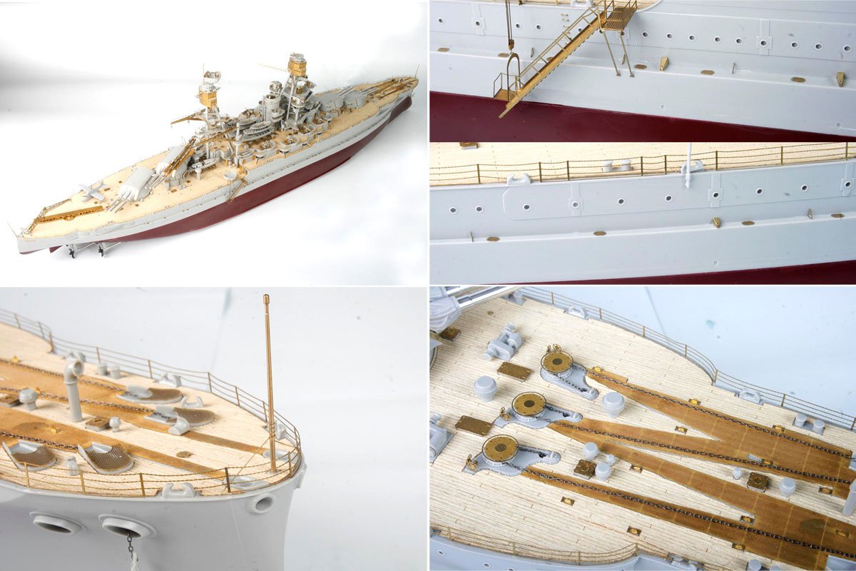 ライオンロア　RS3504　1/350　BB39　アリゾナ用ディテールアップパー ライオンロア RS3504 1/350 BB39 アリゾナ用ディテールアップ