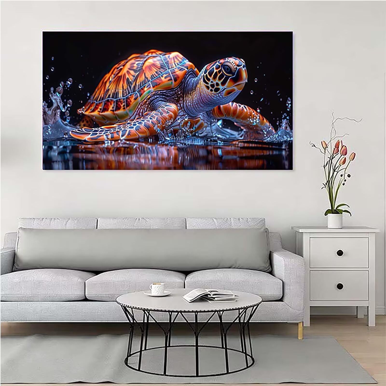 Tartaruga Marina 5D DIY Diamond Painting Grandi Dimensioni 80x160cm 1-7920