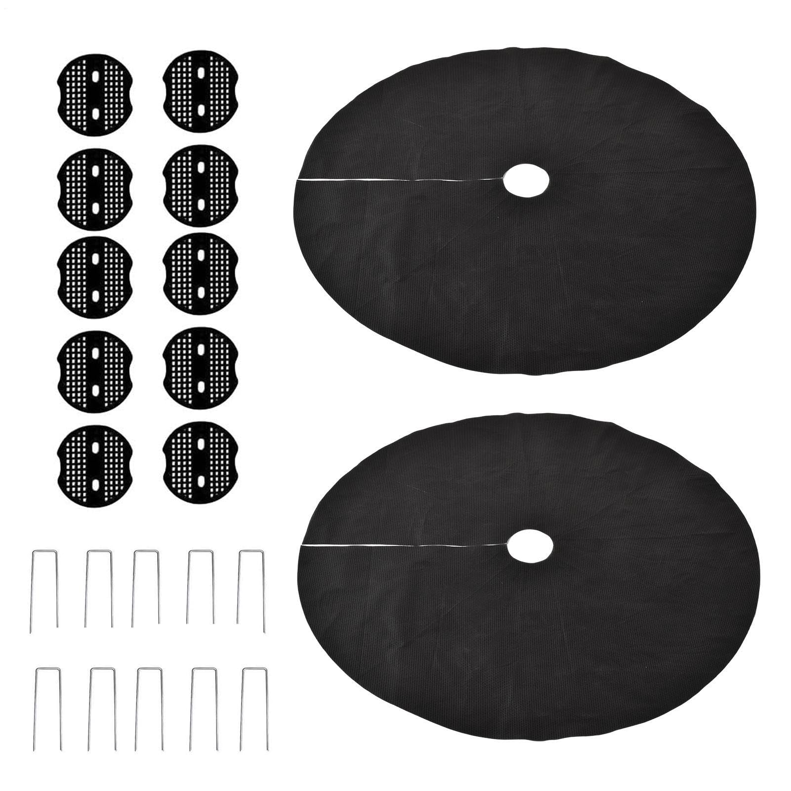 Bird Food Catcher for Pole Foodstays 2 Pieces 47.2 Inch Protector