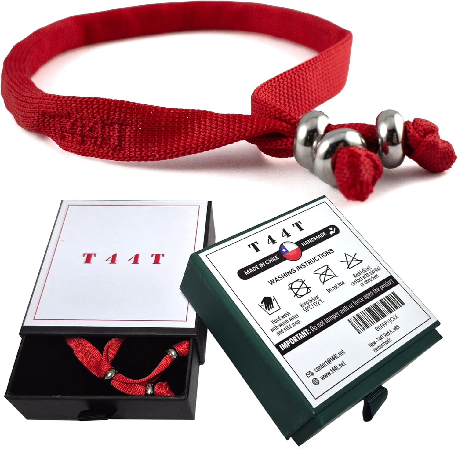 Bracelet T44T that Helps Relieve Discomfort Caused by Hemorrhoids | No Direct Contact with the Affected Area | Practical and Easy to Use Hemorrhoid Treatment | Also Aids with Intestinal Transit | Ideal for Daily Use