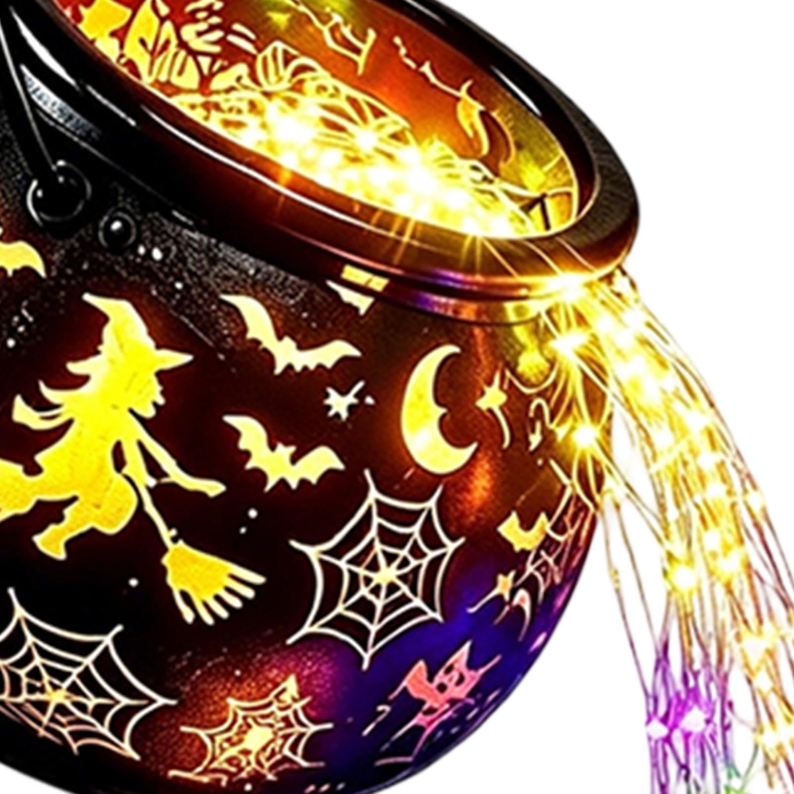 Witch Light Gotycki Zasilany bateriami Wodospad Oświetlenie String Stake