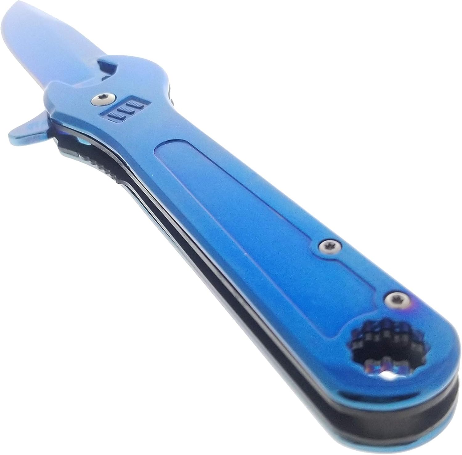 Falcon 12 mm/9 mm Gauge Functional Wrench Assisted Pocket Folding Knife. for Camping, Hunting, Daily Work Task