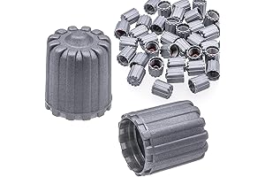 30PCS Tire Valve Caps Gray: Premium Protection for Your Tires