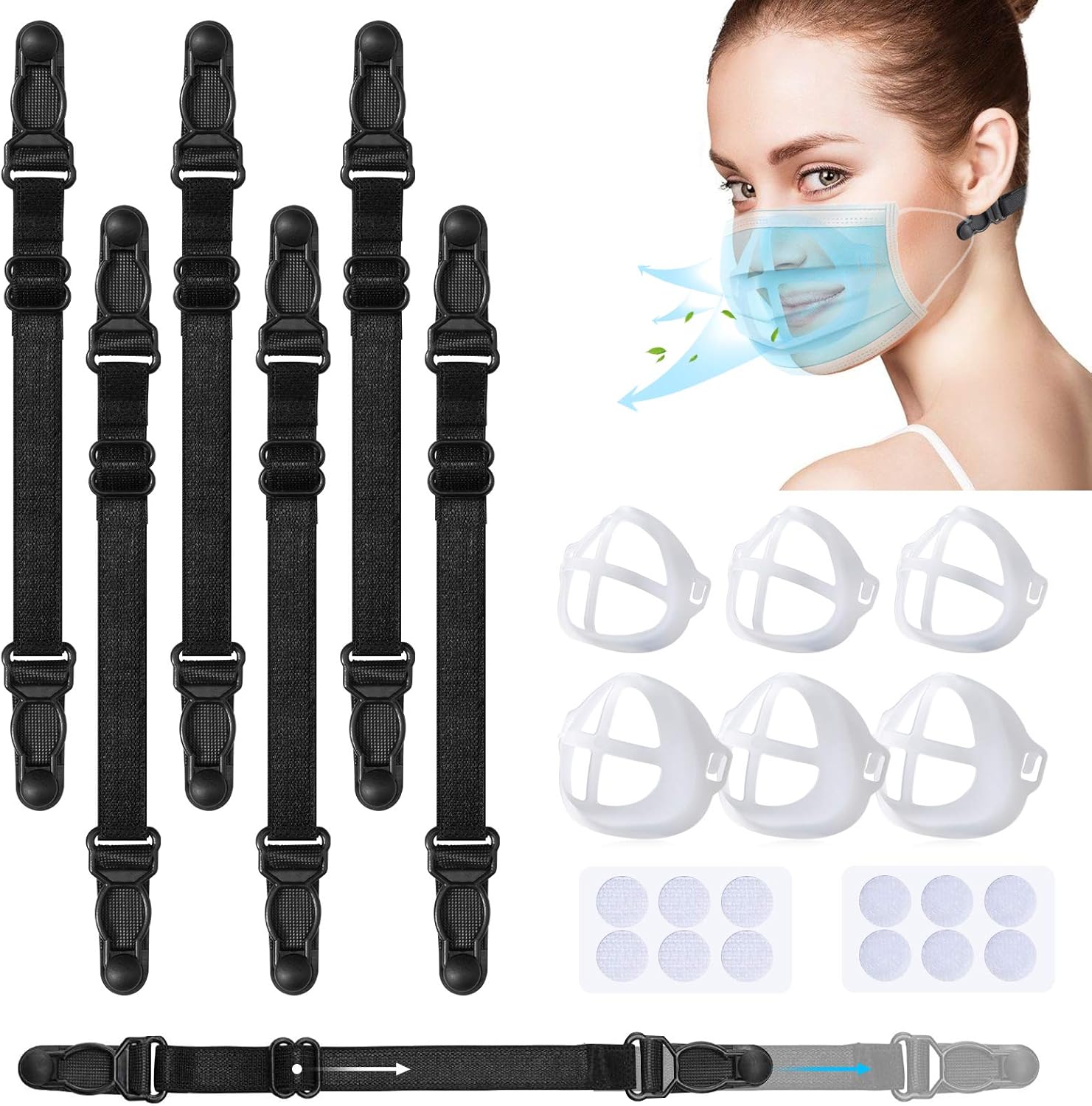 3D Face Mask Bracket,Ear Savers For Masks,Mask Extenders