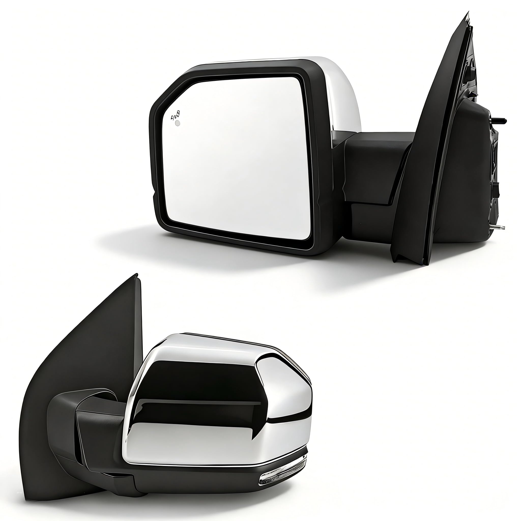 Osh：発送用　ミラーフィット Amazon.com: FL3Z17683PC Left Dual Power Mirror 16+4 Pin Camera