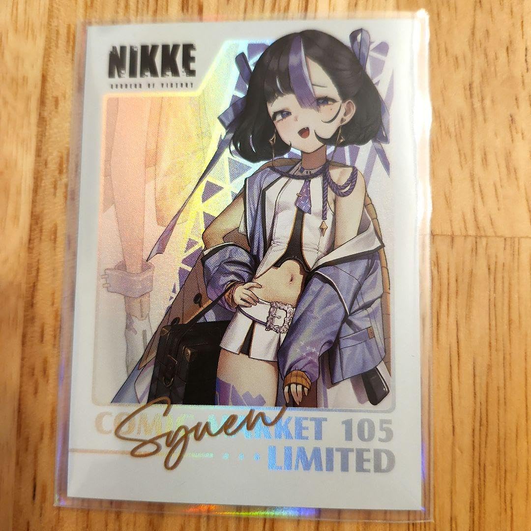 勝利の女神 NIKKE c105 限定 ホログラムカード シュエン 勝利の