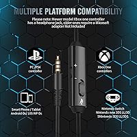 Vista 5 de BINNUNE - Auriculares para juegos para PS4 PS5 PC Xbox One Playstation 4 Xbox 1 auriculares para juegos con micrófono auriculares con micrófono