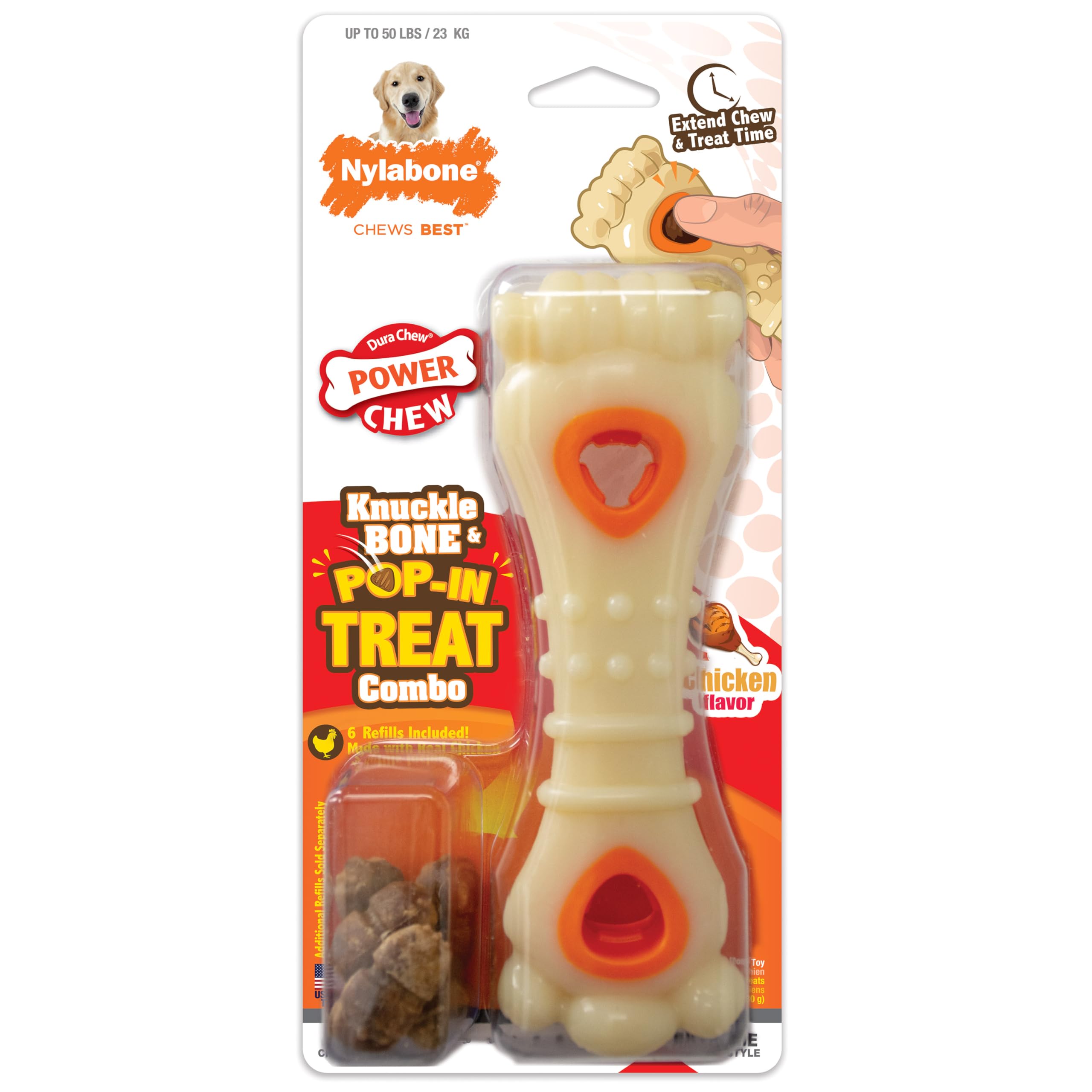 Power Chew Nylabone jouet anti-destruction pour stopper l'ennui des chiens puissants