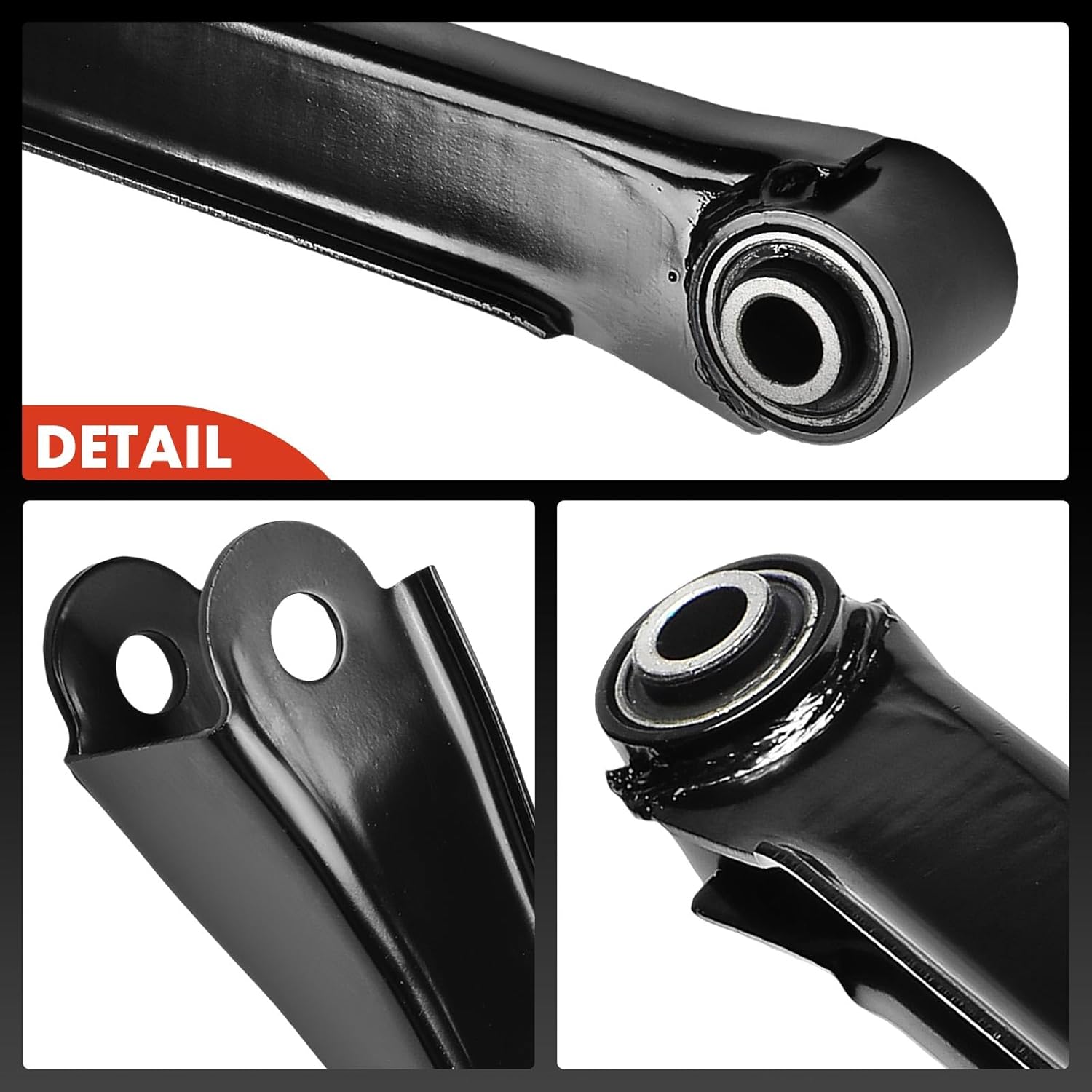 A-Premium 2 x Rear Rearward Lower Control Arms, with Bushing, Compatible with Kia Sportage 2005-2010 & Hyundai Tucson 2005-2009