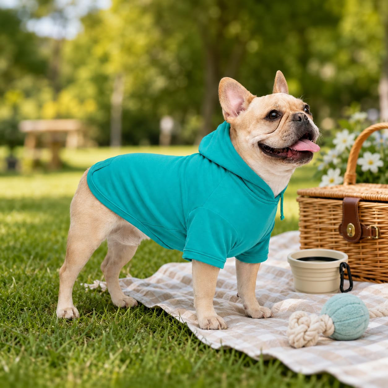 Lovelonglong Abbigliamento per animali domestici Bassotto Vestiti Del Cane Cappotto Felpe con Cappuccio Inverno Autunno Felpa per Bassotto Cani 10 Colori 100% Cotone 2018 Nuovo (D-L, Verde)
