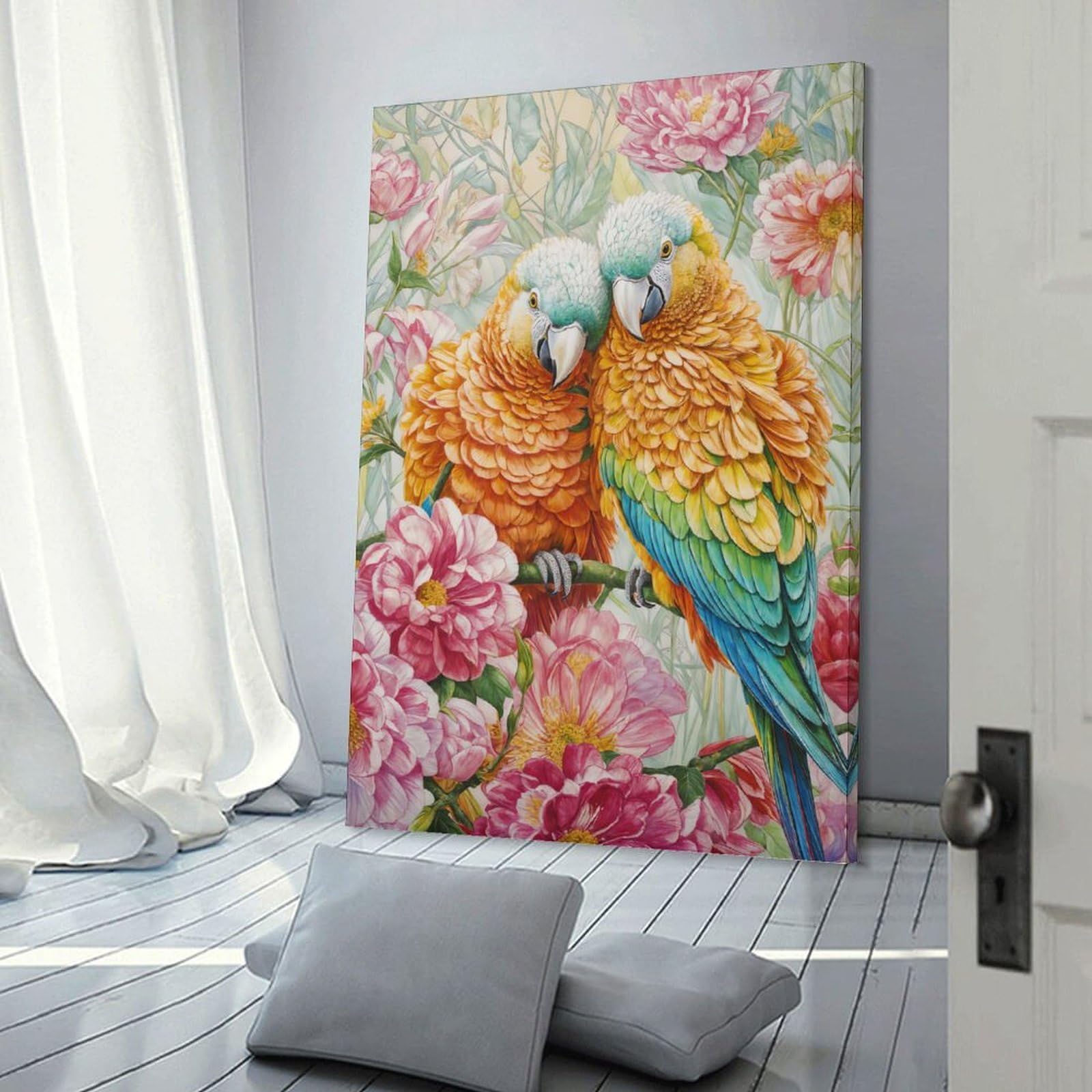 Junmoney Paradise Harmony Room Decor Wall Art 20x30inch(50x75cm), for Lounge Decor, Offices Or Entryway Styling, A Flexible Wall Accent for Shared Spaces