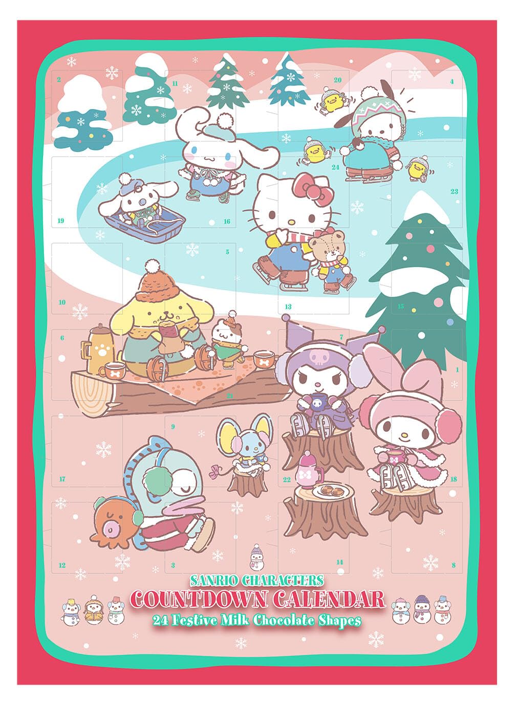 Amazon.co.jp: サンリオ アドベントカレンダー カウントダウン