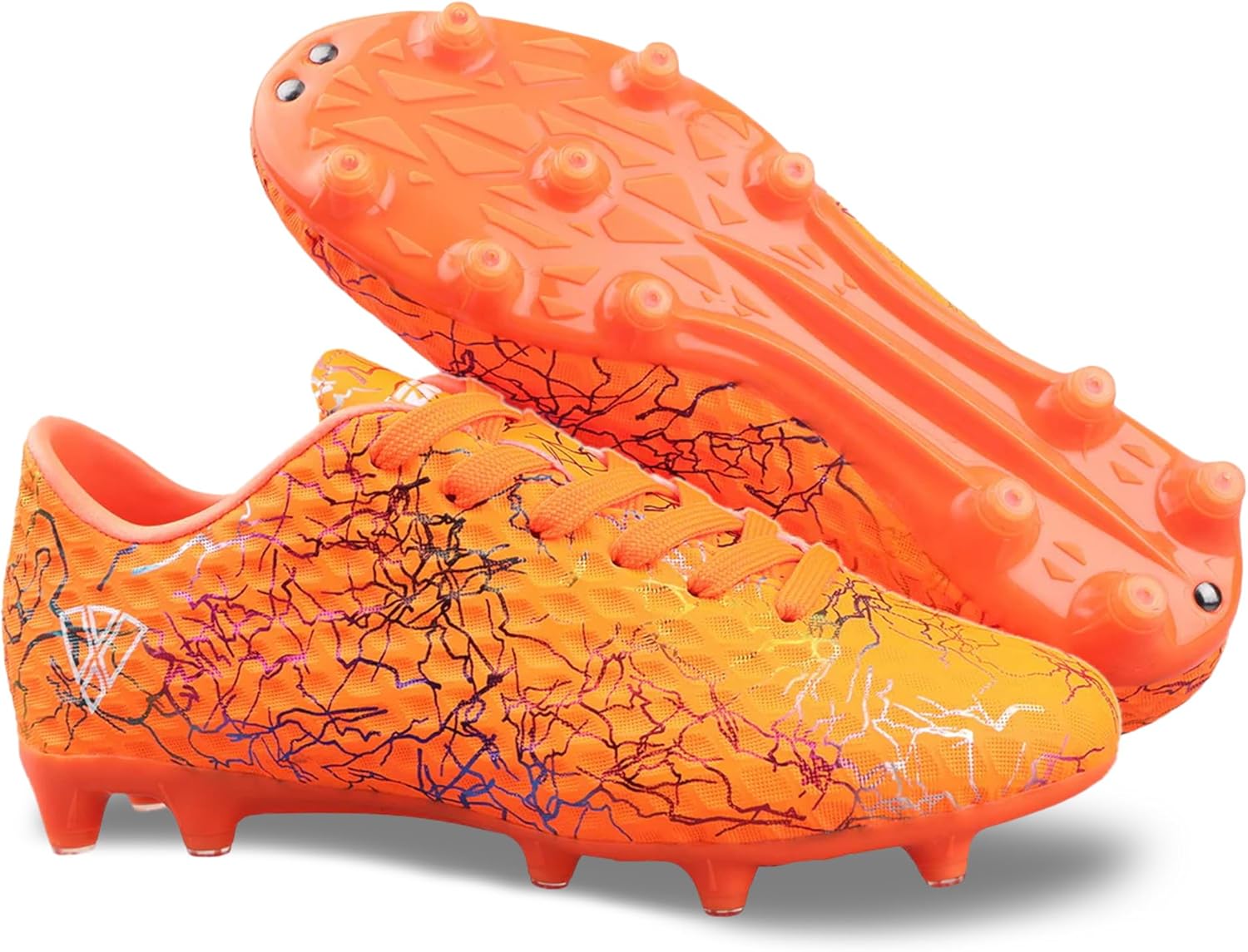 Vizari Zodiac Firm Ground Soccer Cleats Boys Girls | Lightweight & Durable Youth Football Shoes with Molded TPU Outsole | Outdoor Training & Matches