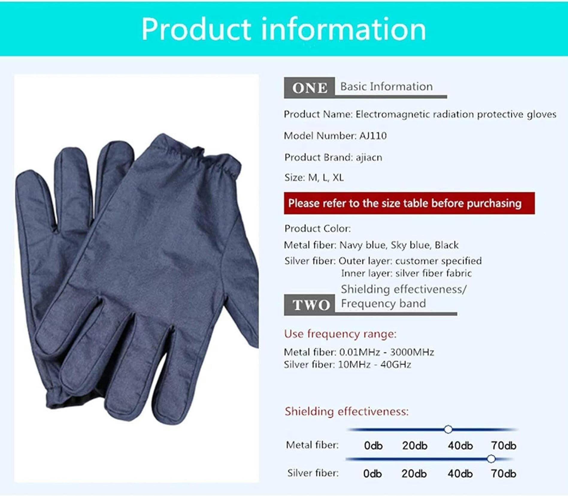EMF-Strahlenschutz-Handschuhe für Touchscreens, Tastaturen, Tablets, Laptops und Handys – sichere Verwendung mit elektronischen Geräten