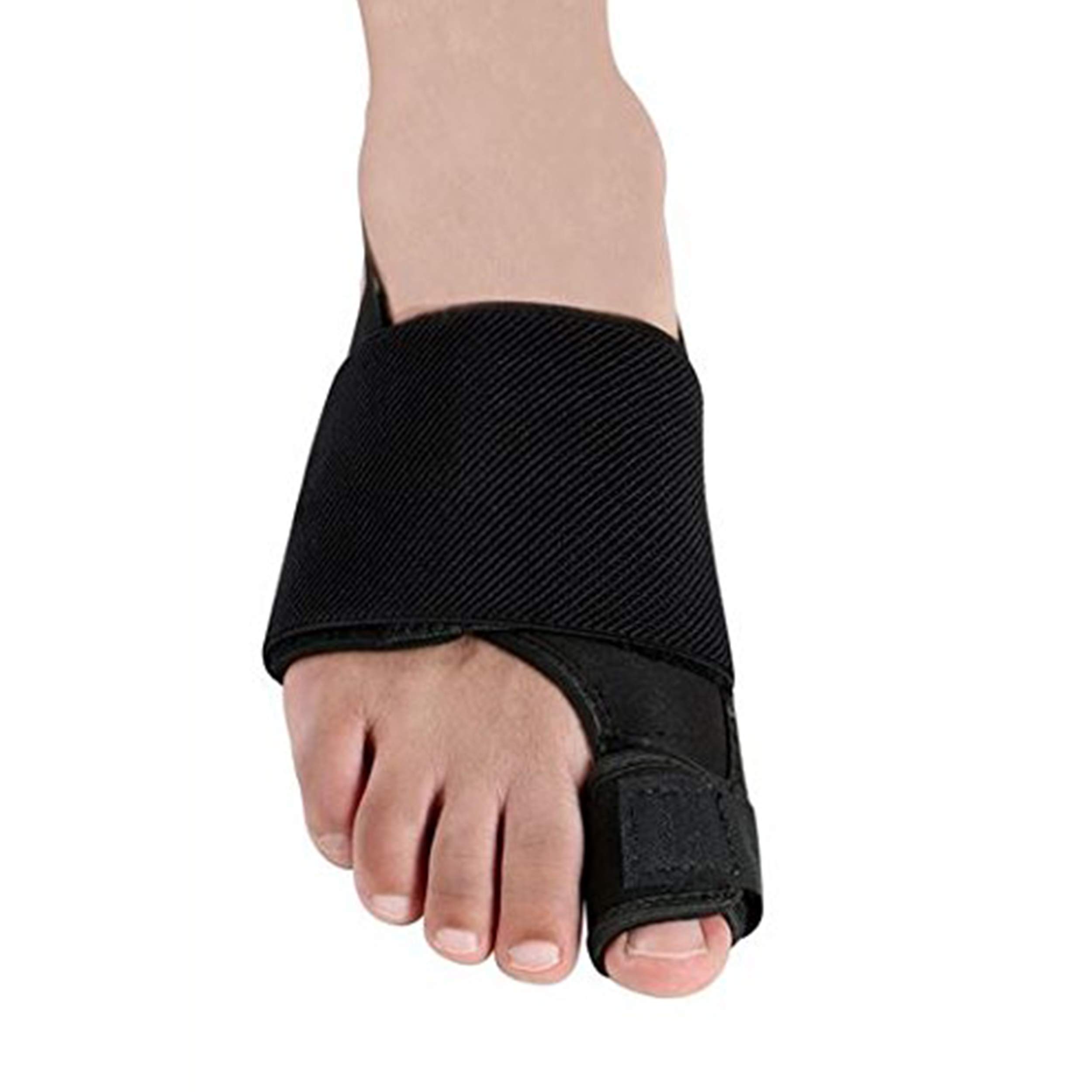 Relief Hallux Valgus Bunion Corrector Splint | Adjustable Toe Straightener with Metal Bar | Day & Night Toe Alignment Support | Bunion Pain Brace for Women & Men (Medium Size - Right Foot)