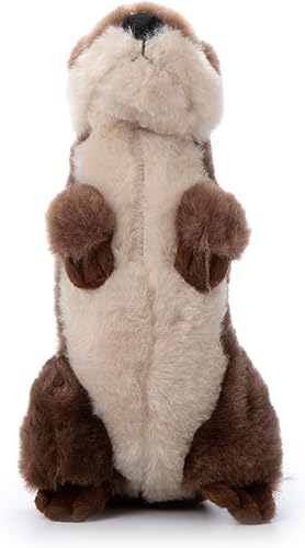 Miniatura 2 de The Petting Zoo Animal de peluche de nutria de río, regalos para niños, animales salvajes del zoológico Onez, juguete de peluche de nutria de río de