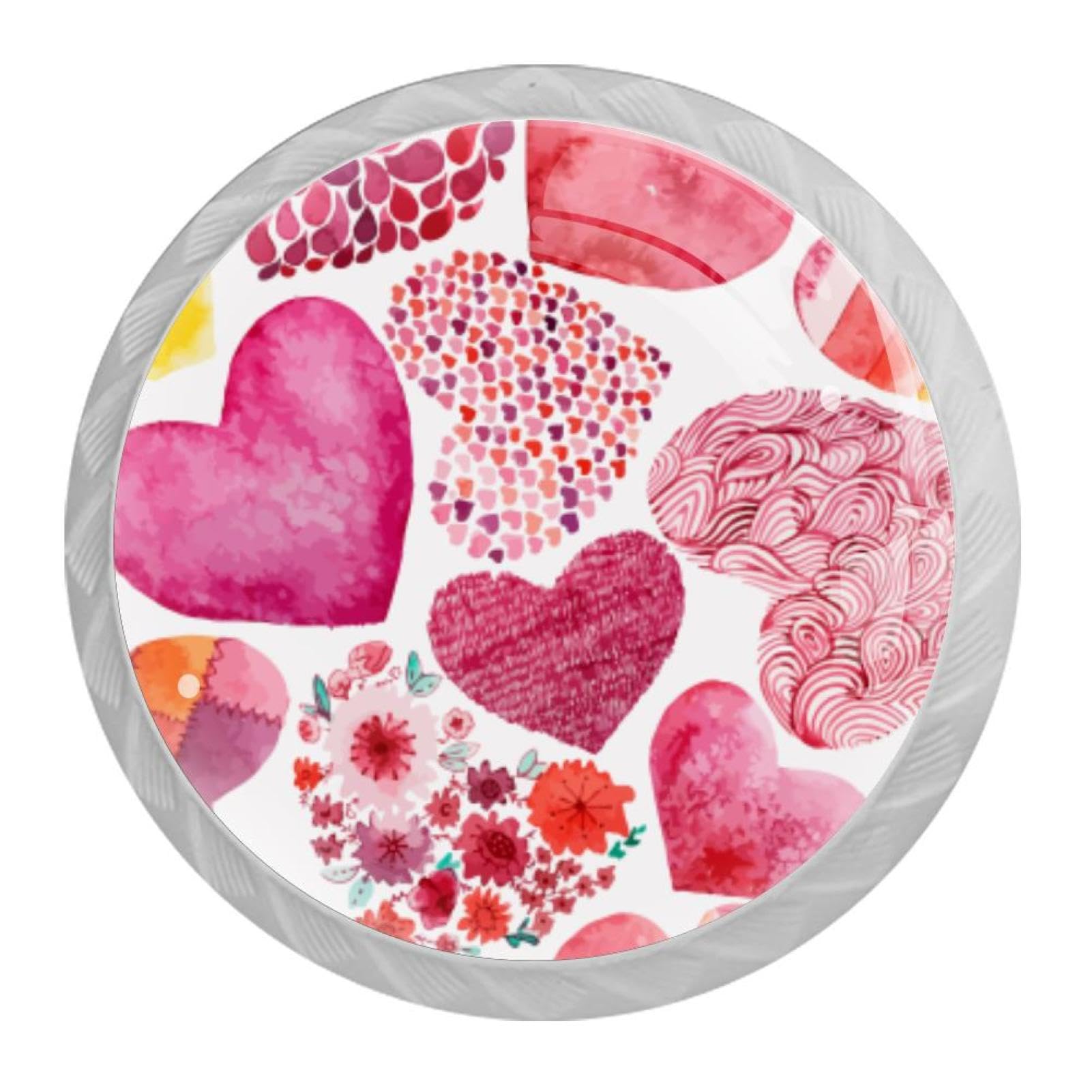 Tqmspg Multi Love Hearts Pattern