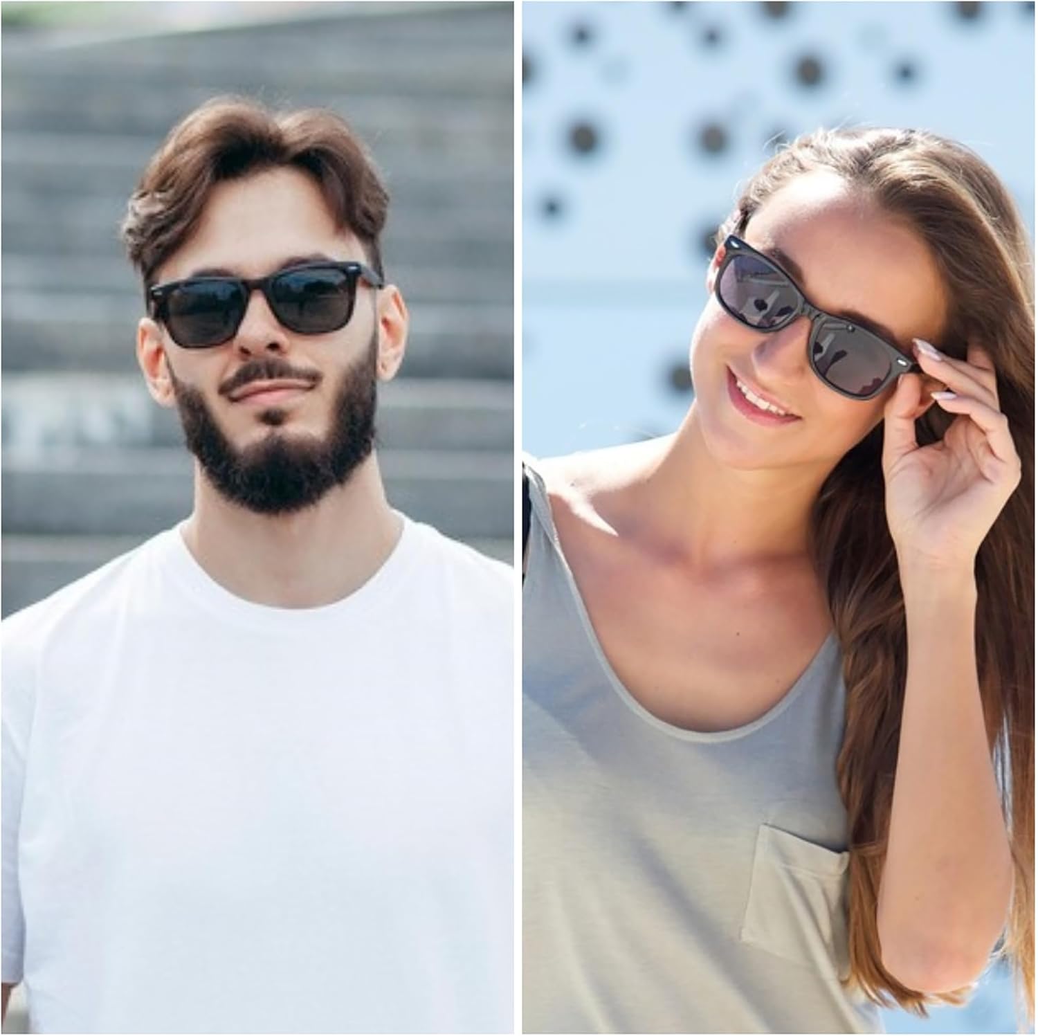 Eyegla 8/12/18 Pack Neon Sunglasses Bulk Colorful Multipack Party Sunglasses Retro Glasses Party Favor for Adult Men Women - Image 2