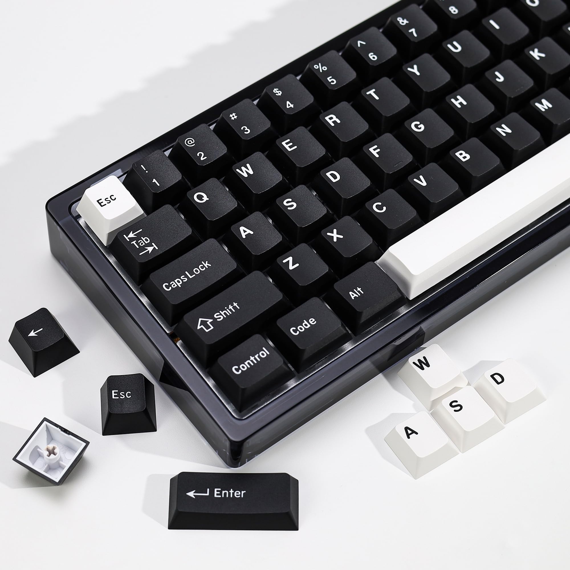 Amazon.com: KBDiy WOB PBT Double Shot Custom Keycap Set,174 Keys