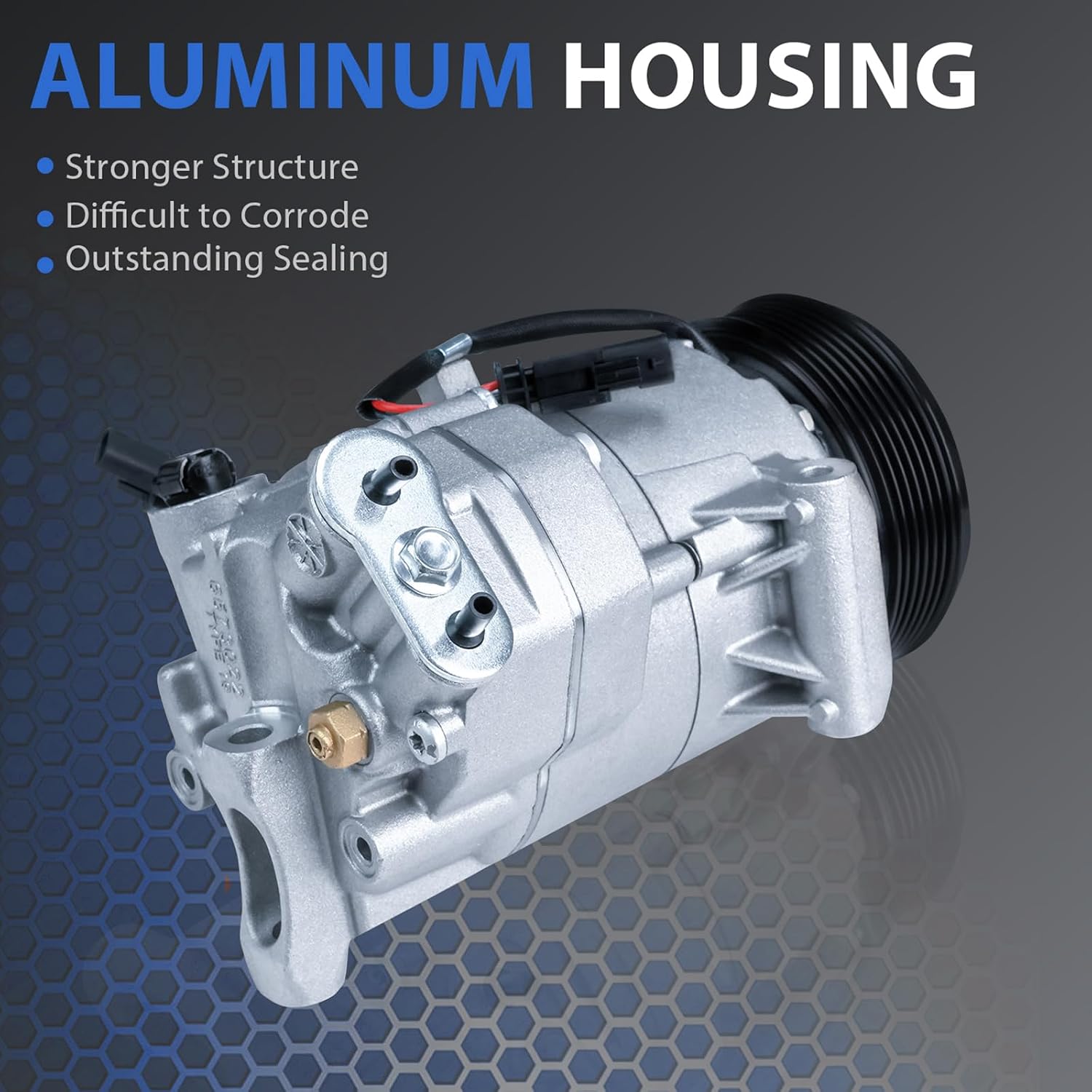 A/C Compressor w/Clutch For Chevrolet Cruze 1.8L 2012 2013 2014 2015 Air Conditioning Compressor with Clutch for CO 22227C