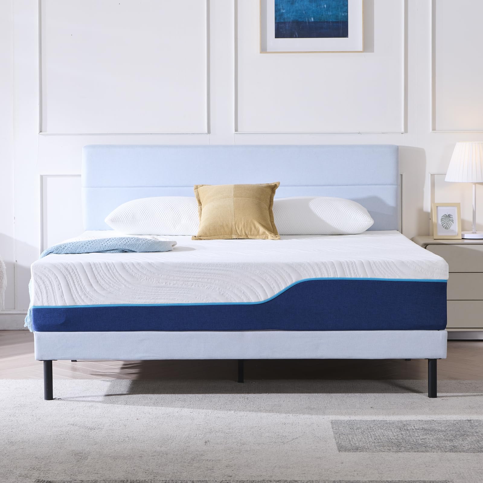 Matelas Memory Foam 160x200 Cm 25 Cm D'épaisseur - Orthopédique Allegro MiaSuite