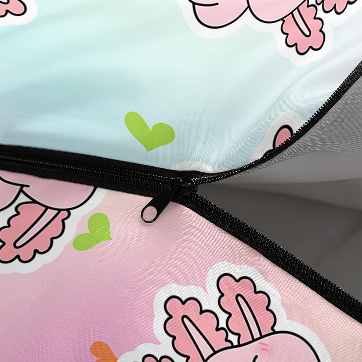 AILONEN Kawaii Panda Sleeping Bags,Lightweight & Waterproof,3 Season Warm & Cool Weather,Dreamy Purple Flower Animal Themed Sleeping Bags for Boys,Girls,Kids,Adults Travelling,Outdoors