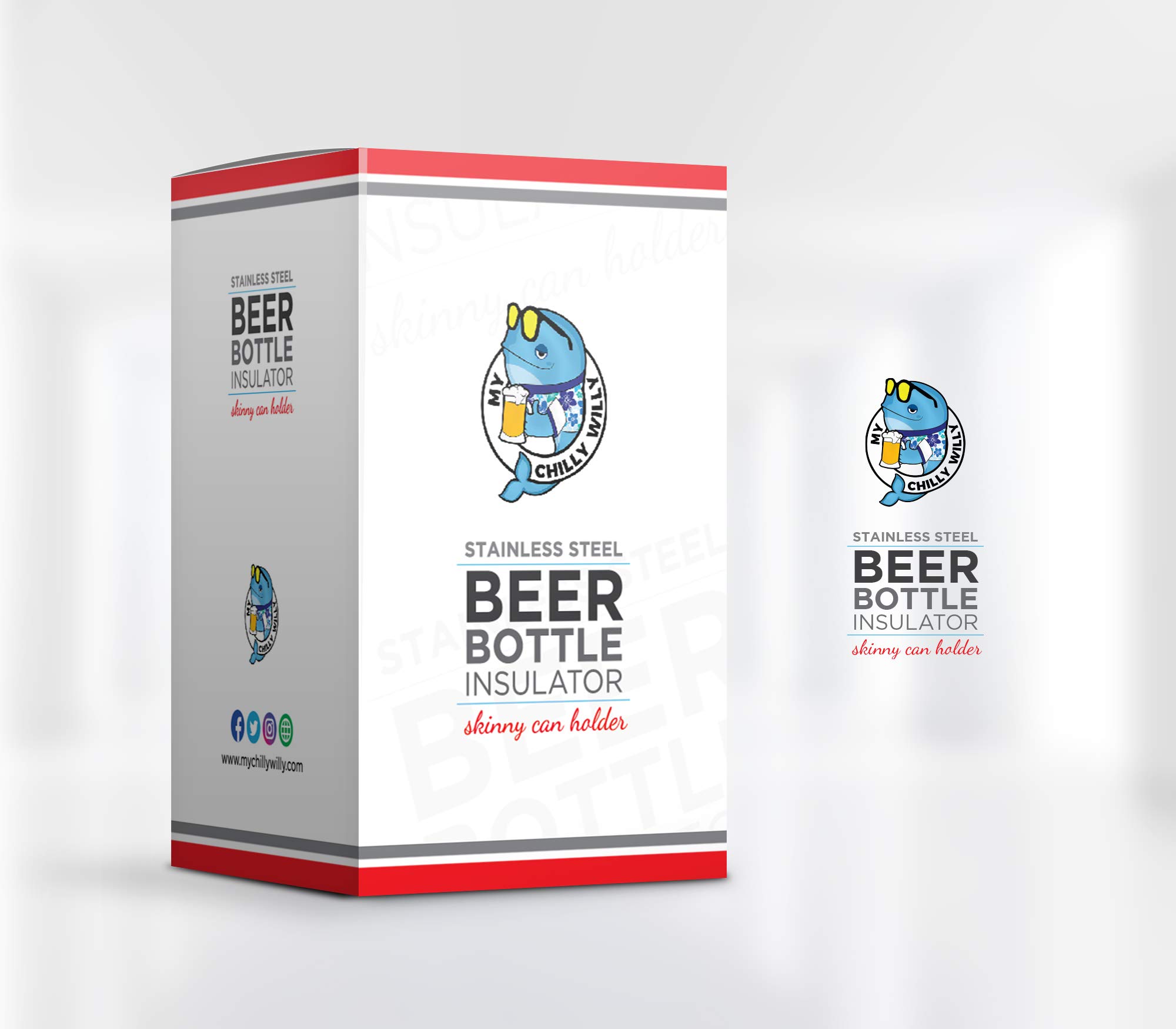 Buy Stainless Steel Insulated Can Cooler Seltzer Buddy by My Chilly