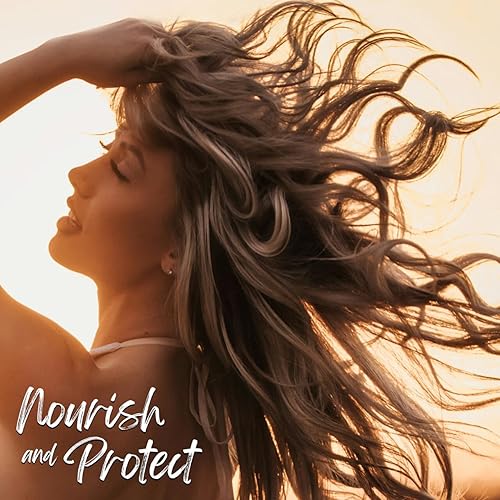 Miniatura 6 de FILPO Beauty Hair Detangler Spray infundido con leche de coco hidratante  Aceite de coco 6 en 1 antiencrespamiento, aceite de argán en aerosol