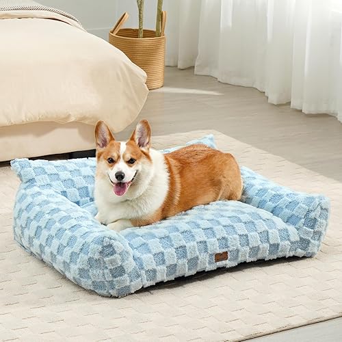 Miniatura 16 de Cama para gatos, sofá para cachorros y gatitos, sofá esponjoso para mascotas, sofá cama pequeño para perros, sofá de apoyo para gatos de interior,