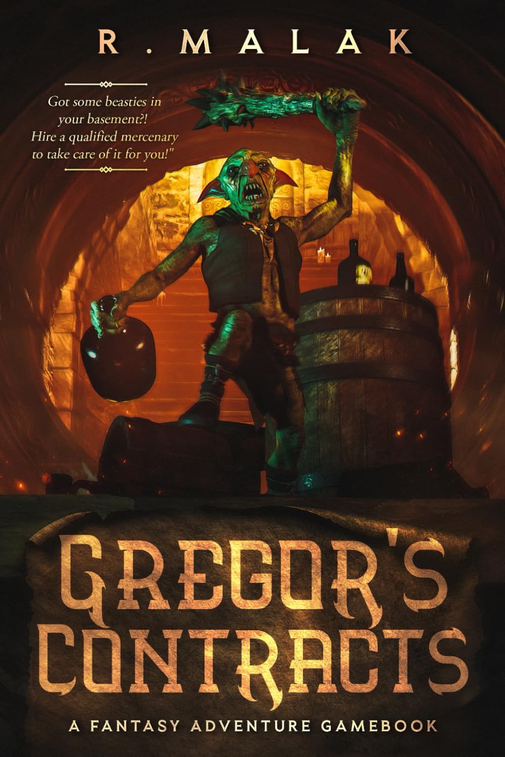 Gregor's Contracts: A Fantasy Adventure Gamebook (Gregor's Adventures)