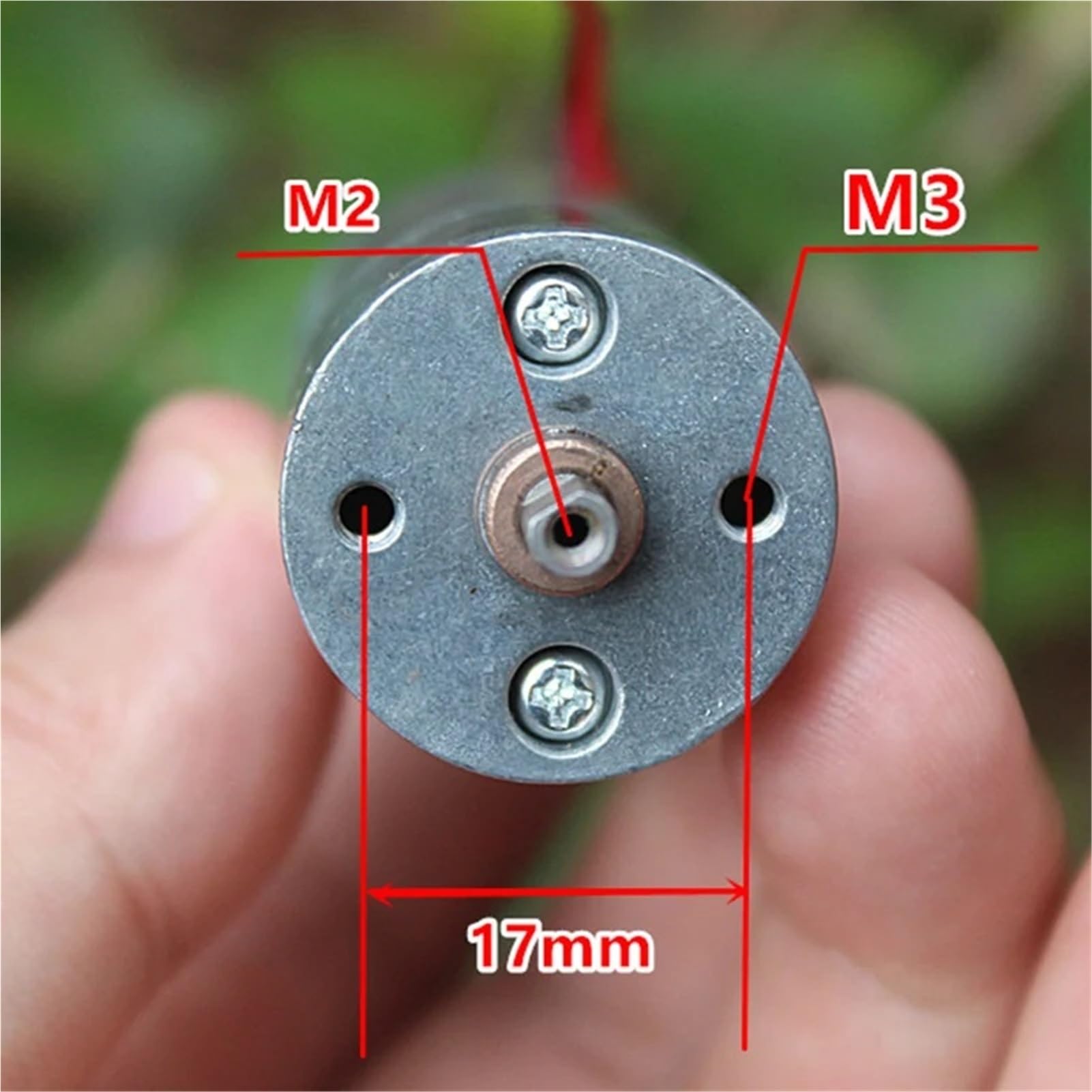 3/5/10 pezzi 370 mini 25 mm motore con ingranaggi in metallo DC 3-6 V 180-360 giri/min motore di riduzione micro riduttore velocità media Adatto per il fai da te, personale(5PCS)