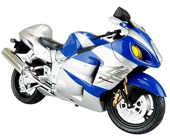 スズキ HAYABUSA 隼 ハヤブサ カウルパーツ ブルー Amazon.co.jp: スカイネット 1/12 完成品バイク SUZUKI GSX1300R